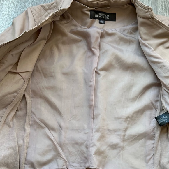 KENNETH COLE - Leather Jacket - Picture 3 of 4